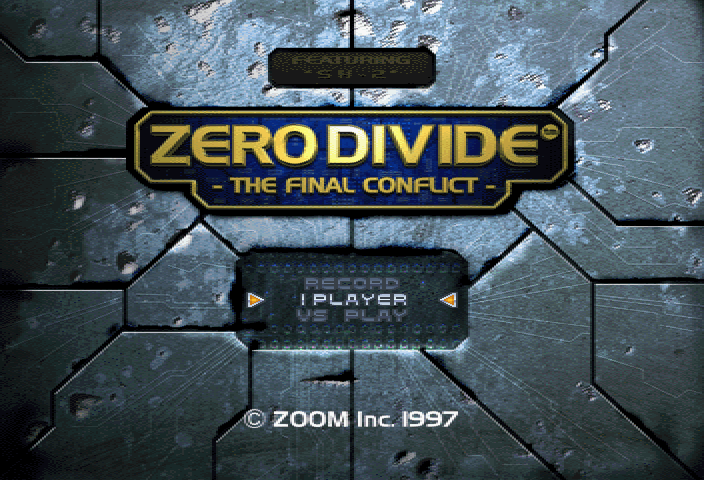 Zero Divide screenshot 2 for Sega Saturn
